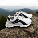 HIGH END Men’s Casual Sneakers Black & White