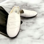 Coour style half shoes White